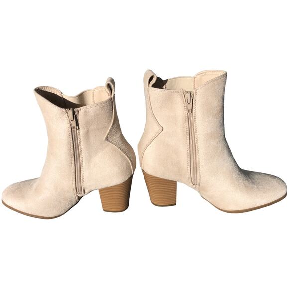 Jessica Cline Aurora Tan Ankle Boots - Women's Size 8.5M - Picture 3 of 13